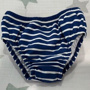 Baby Boden Navy and White Swim pants